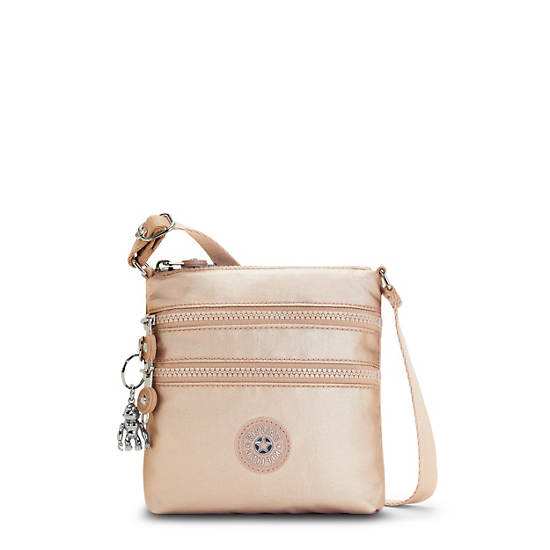 Kipling Alvar Extra Small Metallic Mini Tassen Goud | BE 1308HA